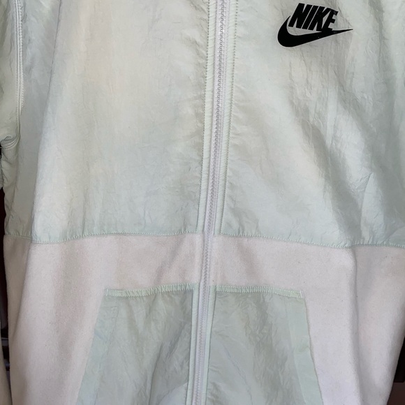 Vintage Y2K Nike Mint Fleece FullZip Lightweight Jacket - Picture 3 of 8